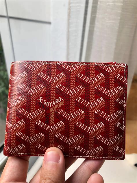 goyard mens wallet for sale|goyard wallet retail price.